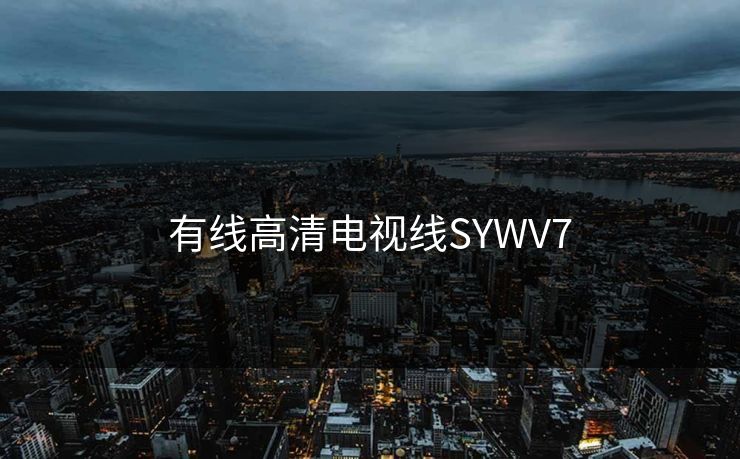 有线高清电视线SYWV7 有线高清电视线SYWV7